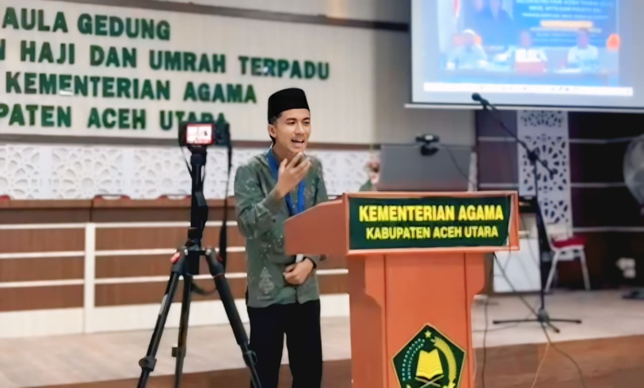 M. Alwalid MZ Siswa SMA Negeri 1 Kuta Makmur Lolos ke Tingkat Provinsi Aceh pada PAI Fair 2025